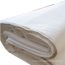 White 100% Cotton Plain Dyed Fabric For Bed Sheets